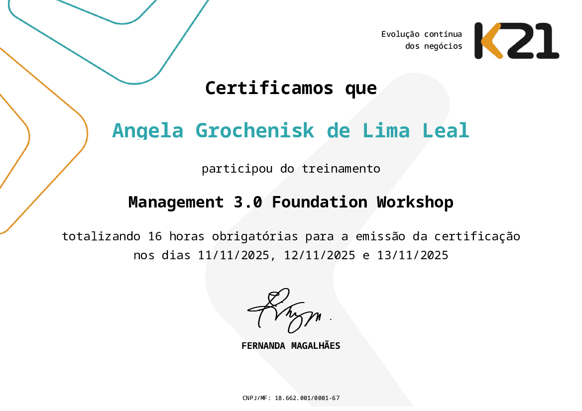 Certificado K21
